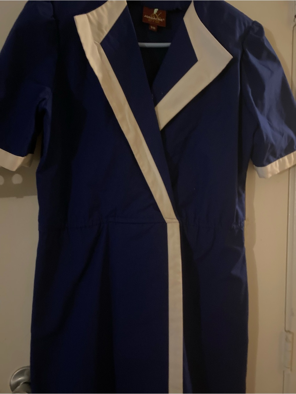 Rare vintage navy white service dress